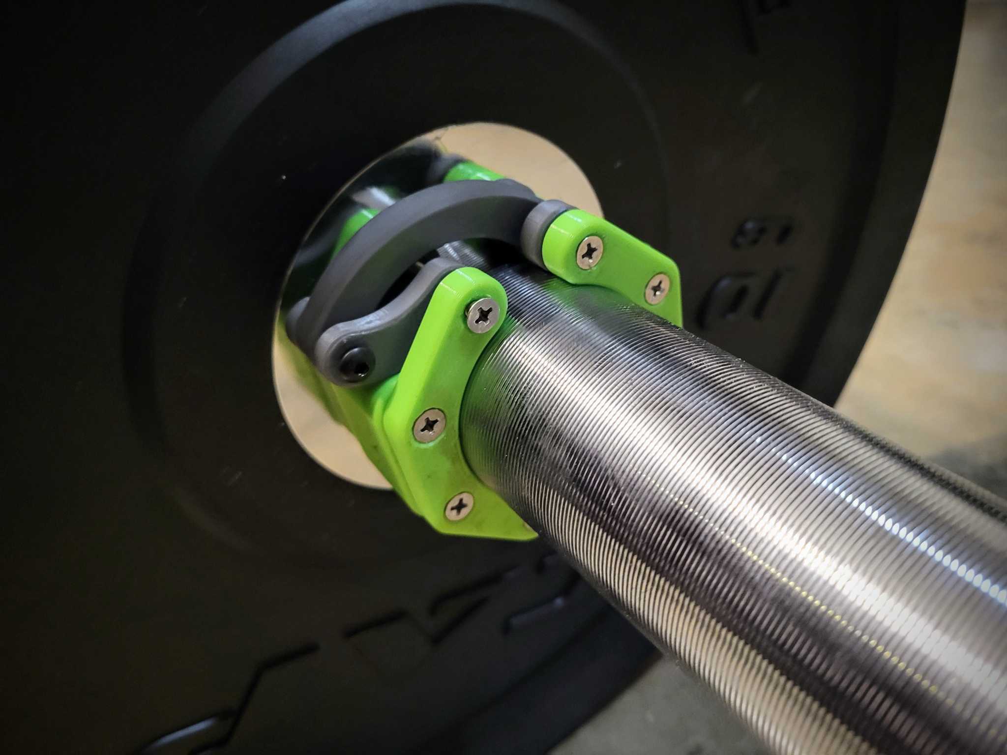 Quick Release Barbell Clamps