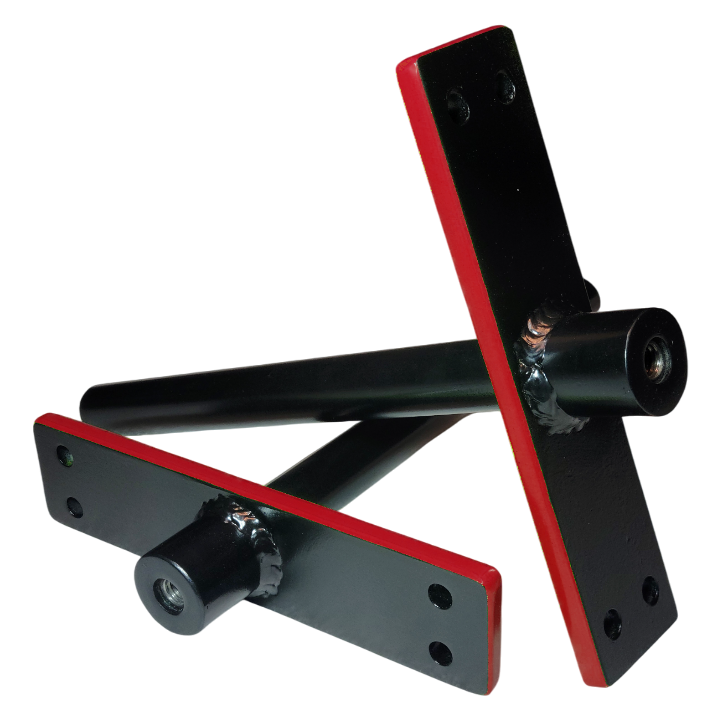 1" Standard Barbell Pins for Modular Multi-Grip Bars