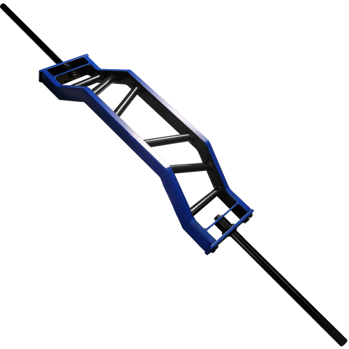 1" Shorty Multi-Grip Cambered Bar - Mixed Grips