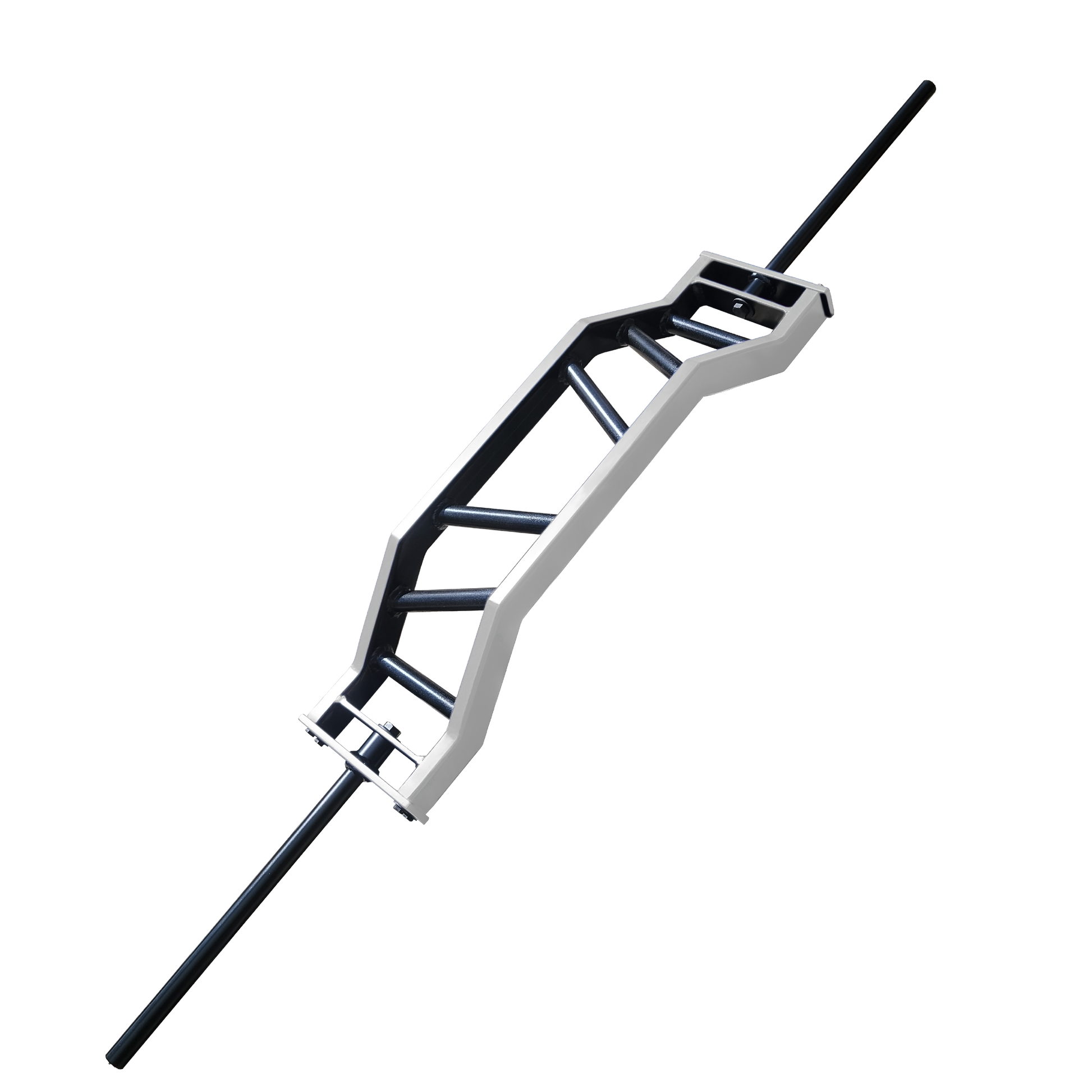 1" Shorty Multi-Grip Cambered Bar - Mixed Grips