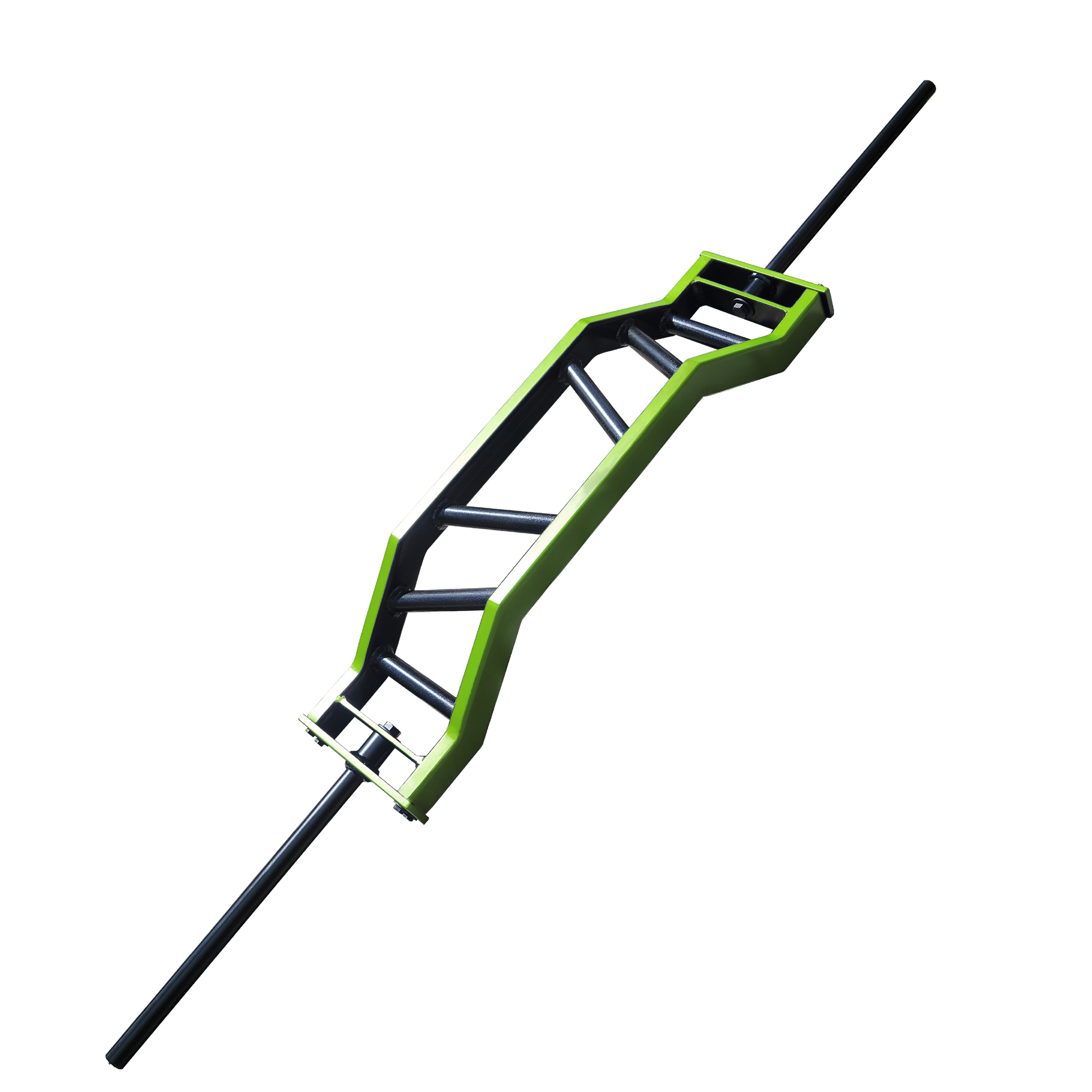 1" Shorty Multi-Grip Cambered Bar - Mixed Grips