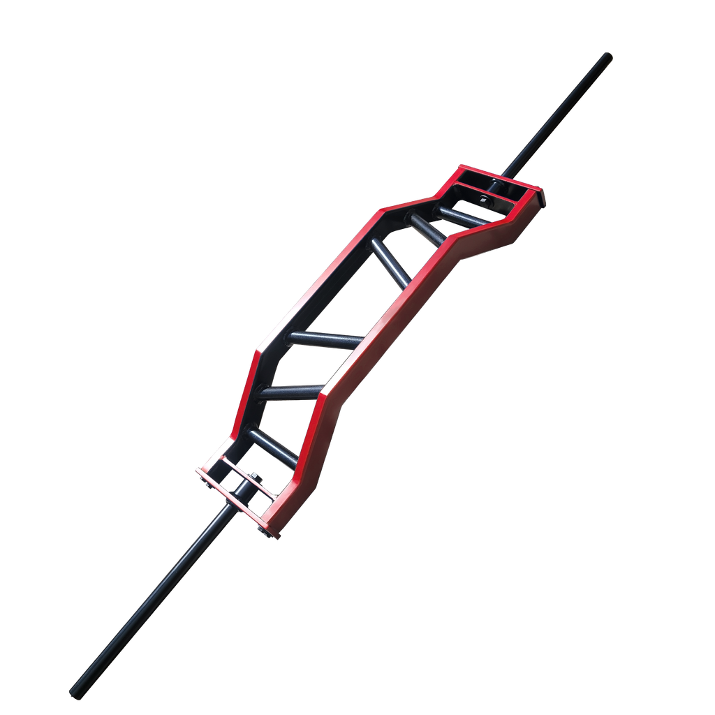 1" Shorty Multi-Grip Cambered Bar - Mixed Grips