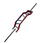 Cambered Multi Grip Shorty Bar – 2" Olympic Plate Compatible