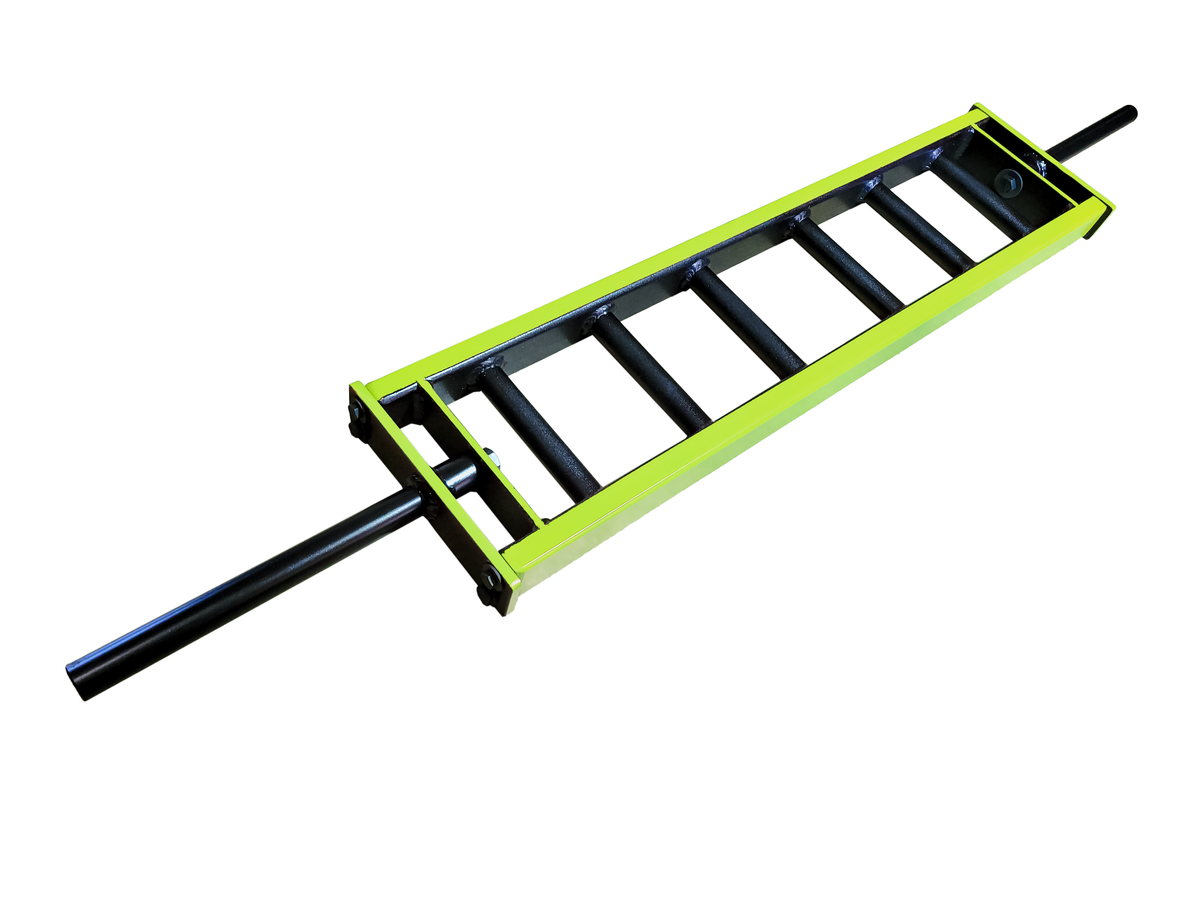 Shorty Multi Grip Swiss Bar with neutral grips and durable flat-frame design for weightlifting.