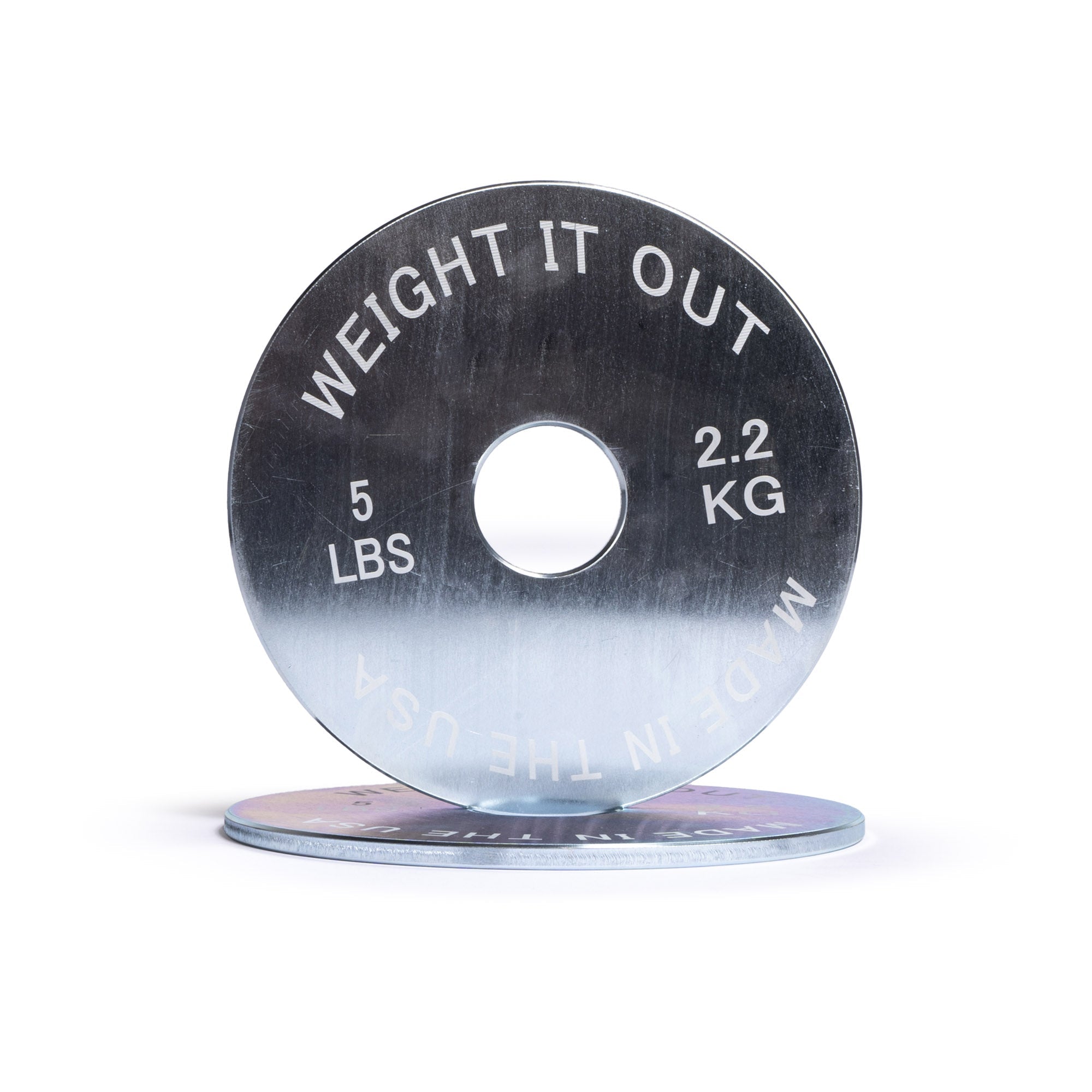 Pre-Order Only: Custom Engraved Solid Steel Calibrated Weight Plate Pairs American Made - view 8