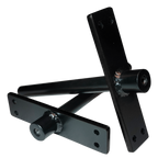 1 inch standard sleeves 10 inch long in all black