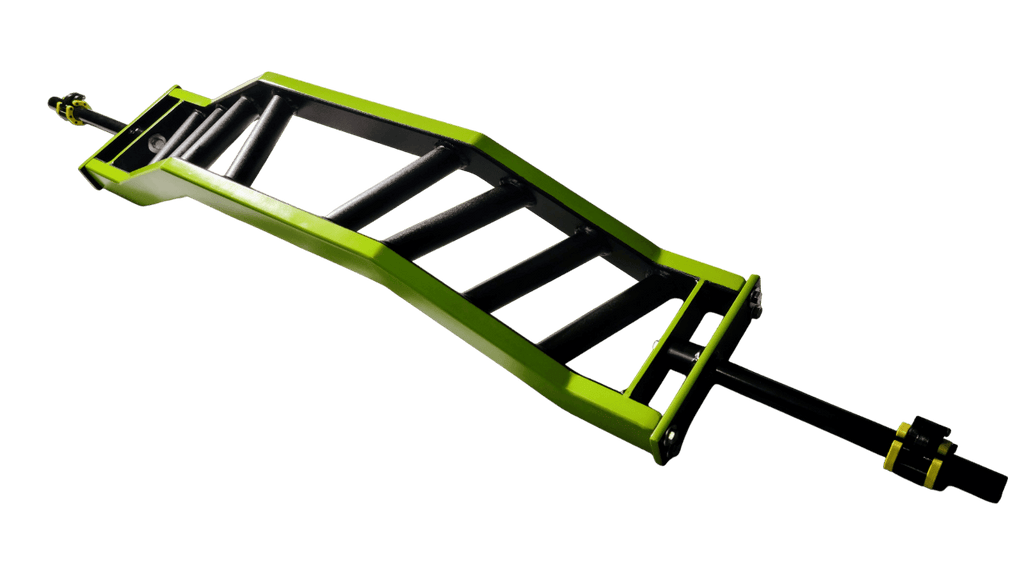 Camber Bar 1 inch front angle view, green