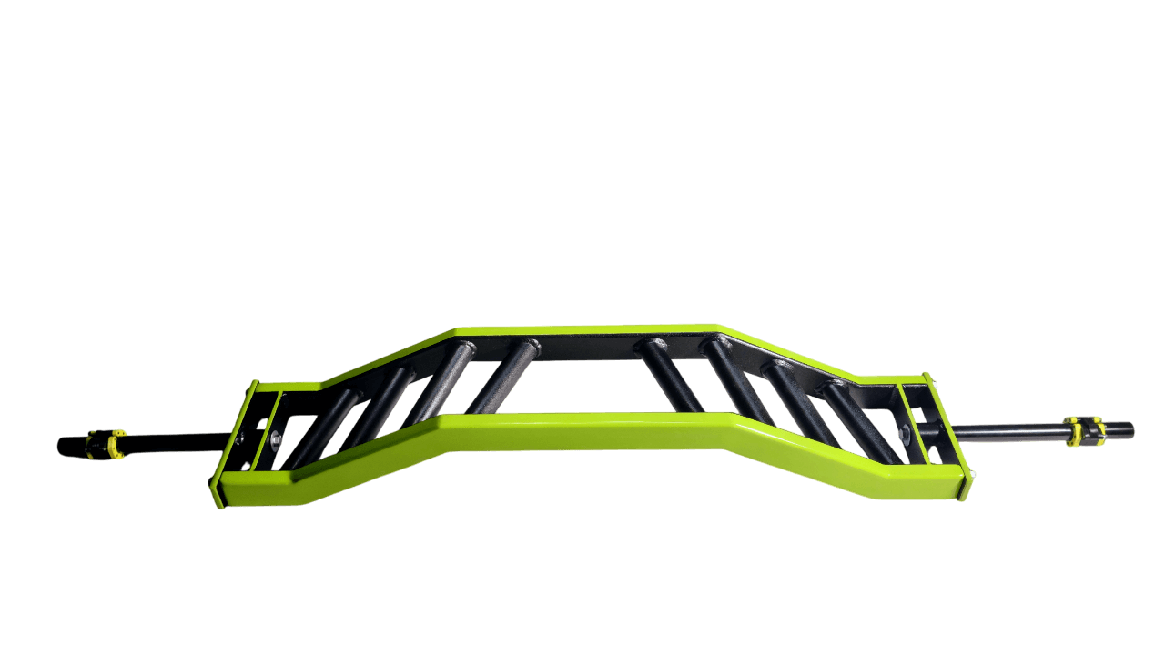 Green Camber Bar 1 inch, Top view