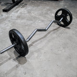 1" EZ Curl Bar - Heavy Duty, fits Standard Plates