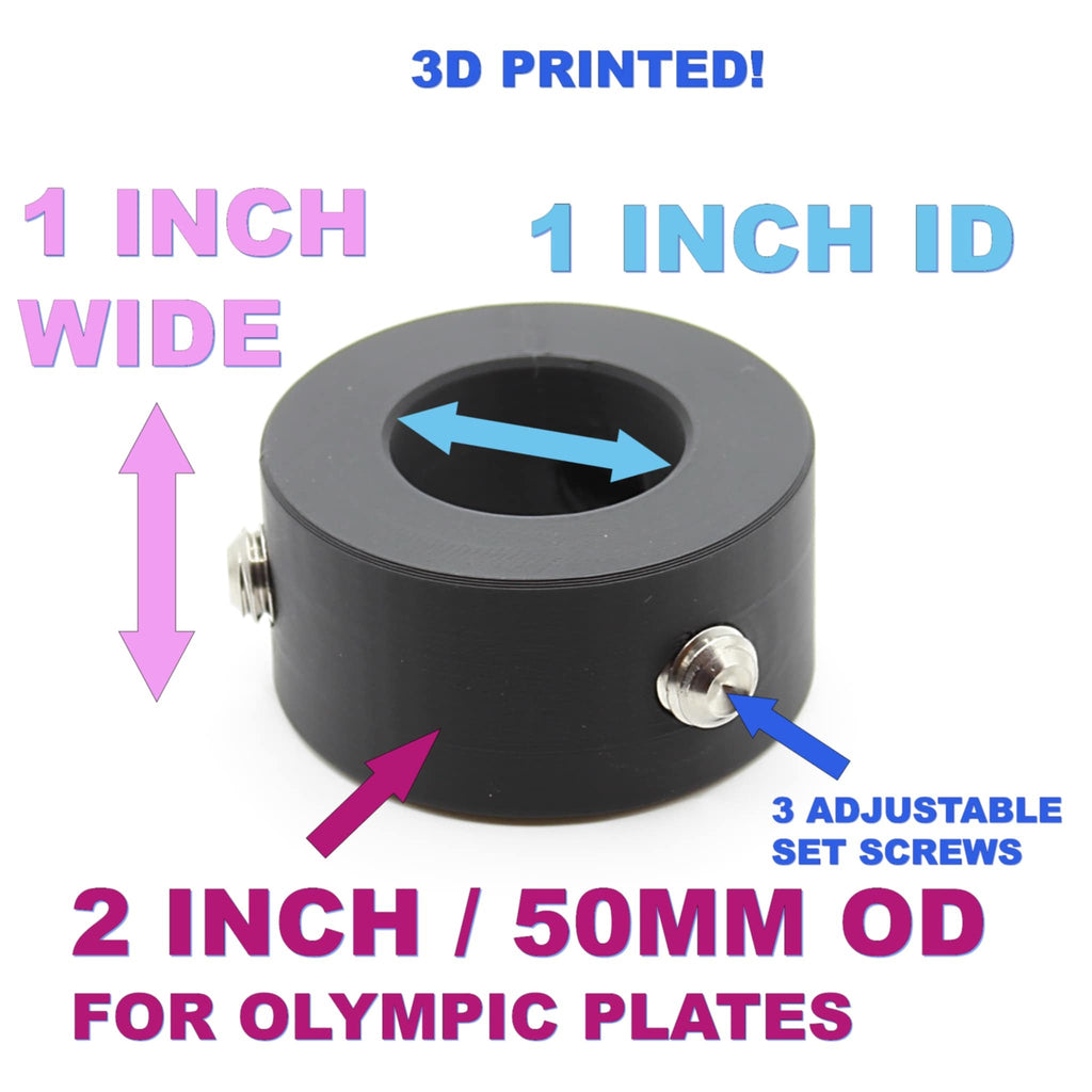 Olympic Plate to Standard Bar Adapter (2" to 1") - view 6