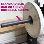 Olympic Plate to Standard Bar Adapter (2" to 1") - view 7
