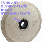 Olympic Plate to Standard Bar Adapter (2" to 1") - view 8