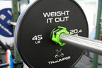 'Thumper' Thin Bumper Weight Plate Sets. (Thinnest Bumper Plates Ever!) - view 5