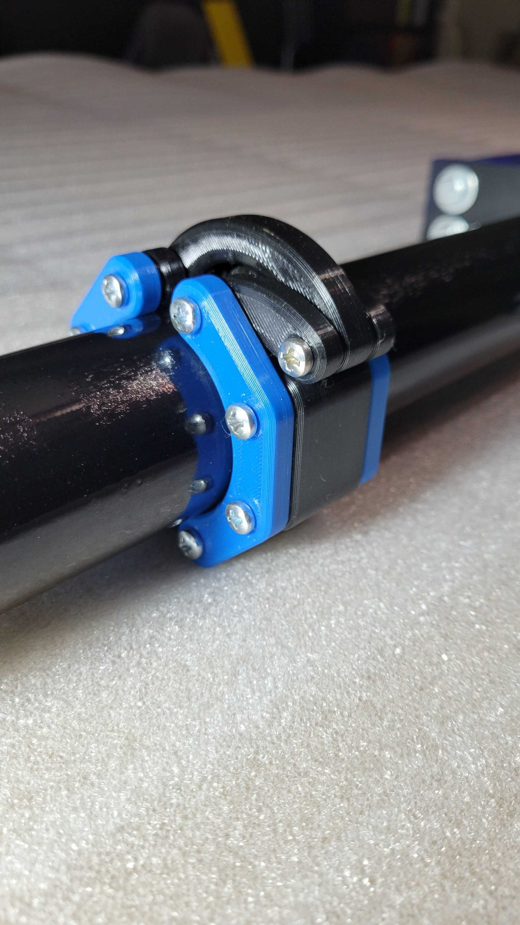 Barbell Clamps Blue