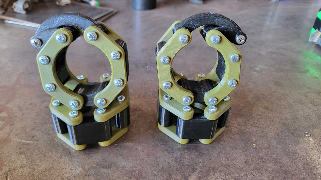 Barbell Clamps OD Green