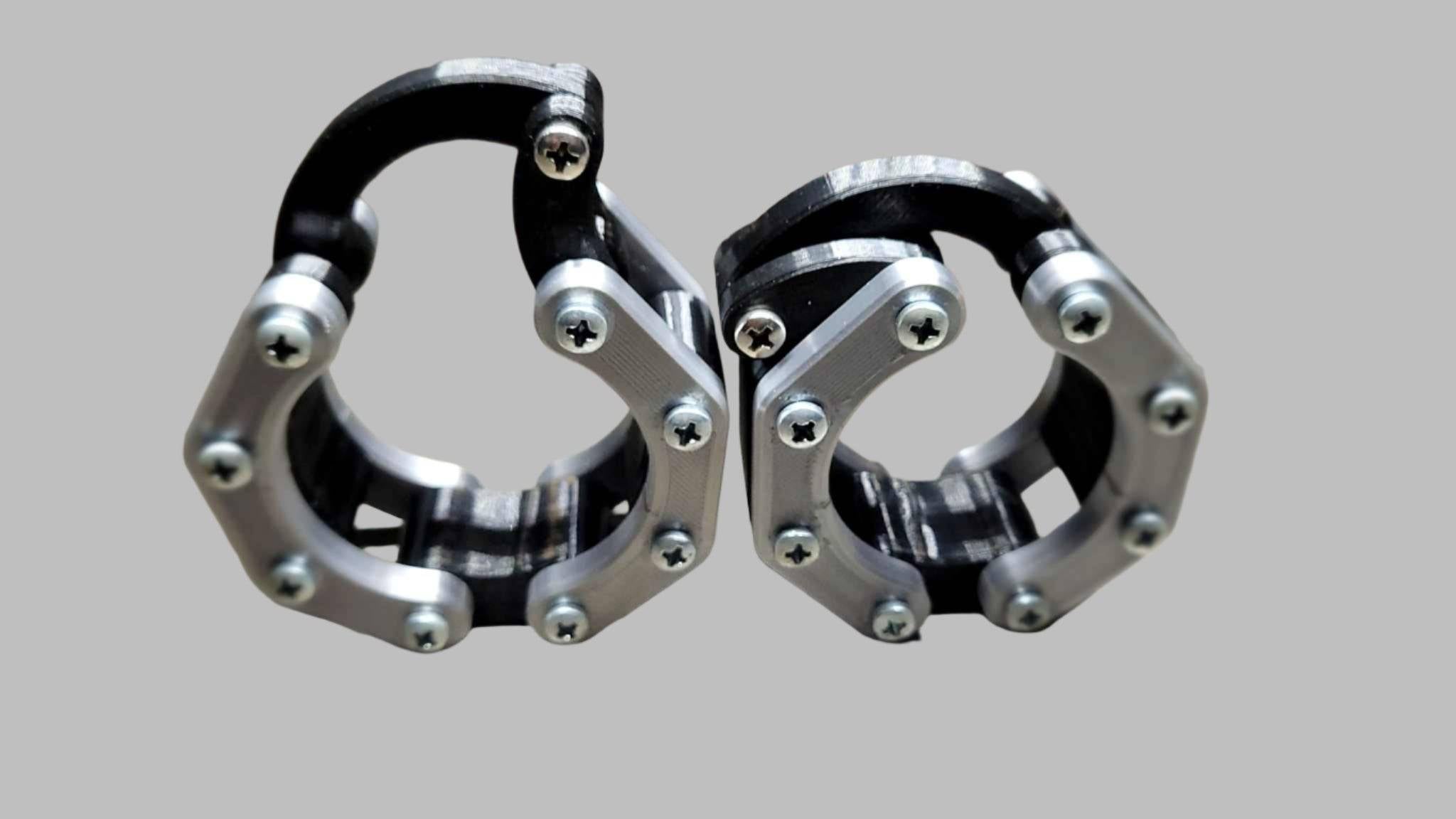 Barbell Clamps Silver