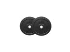USA bumper plates made from recycled rubber with urethane binder and stainless steel inserts for durable weightlifting equipment