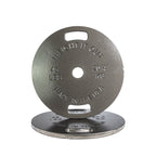 Cast Iron Machined 45lb And Calibrated Solid Steel Weight Plate Sets - view 3