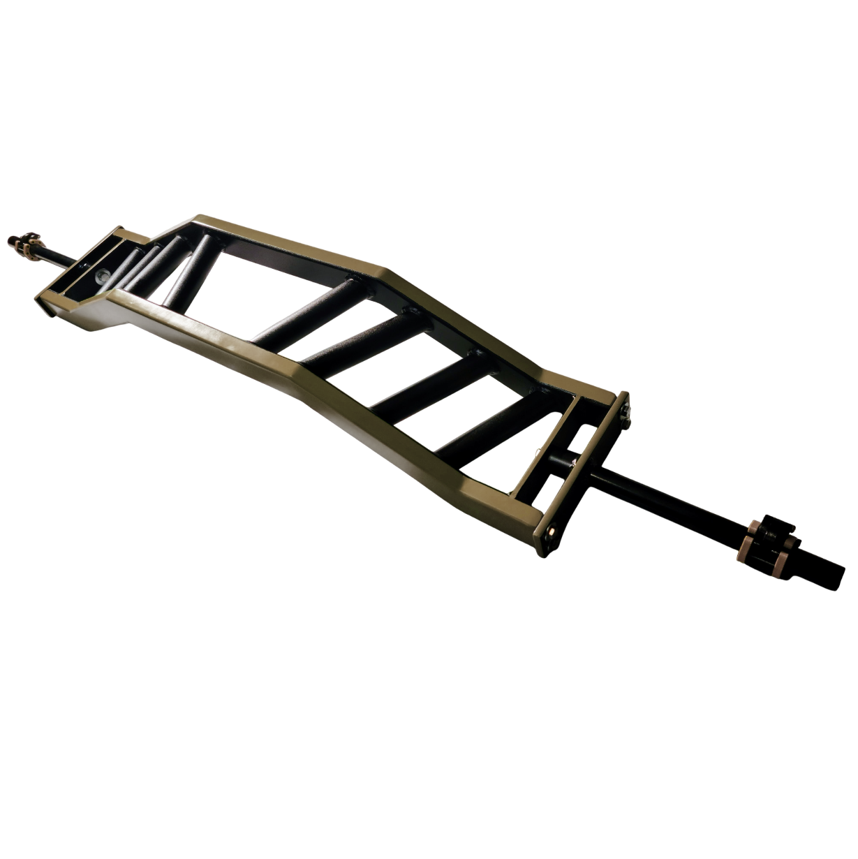 Cambered Multi-Grip Barbell – 1" Standard Plate Compatible