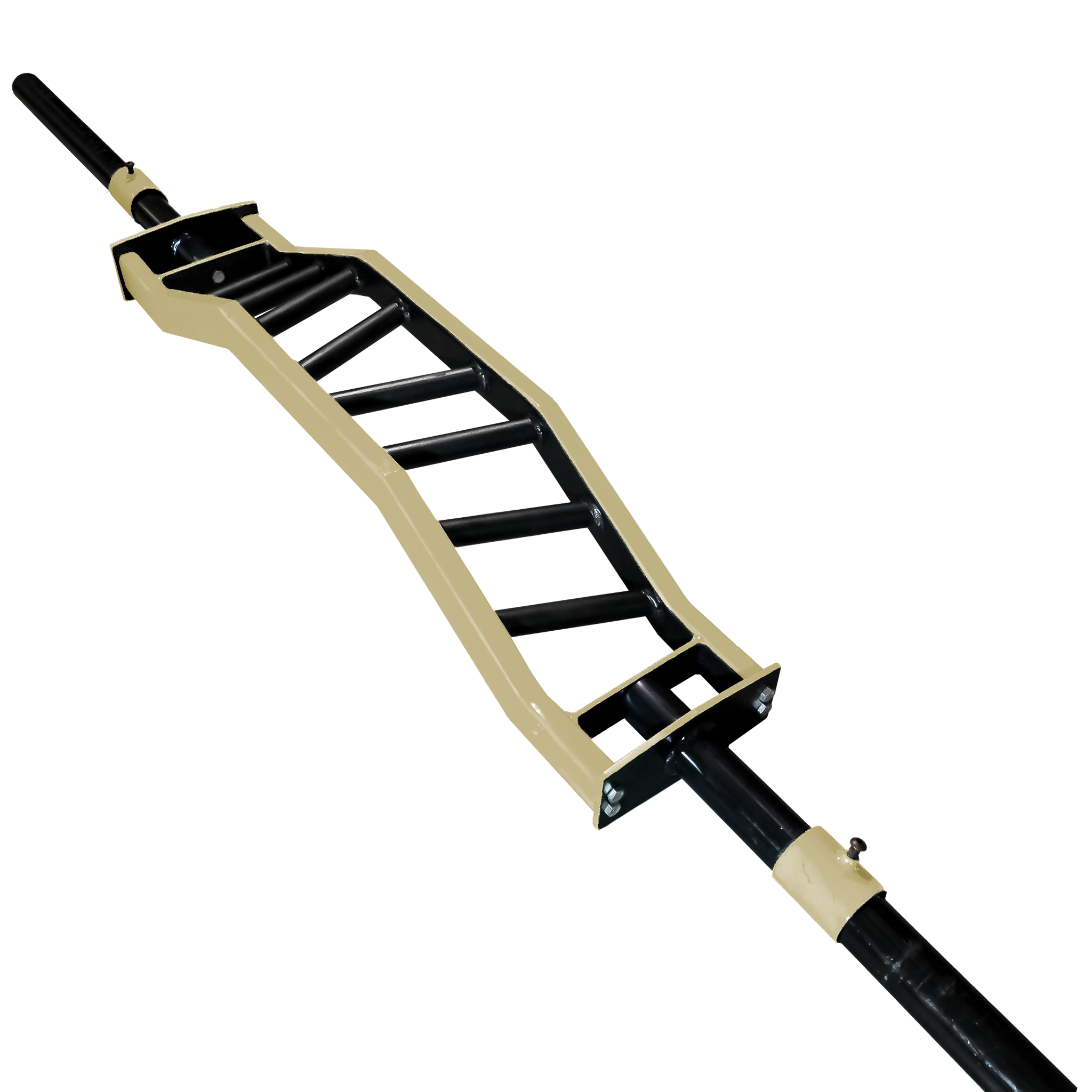 2" Multi Grip Cambered Bar - Angled Grips