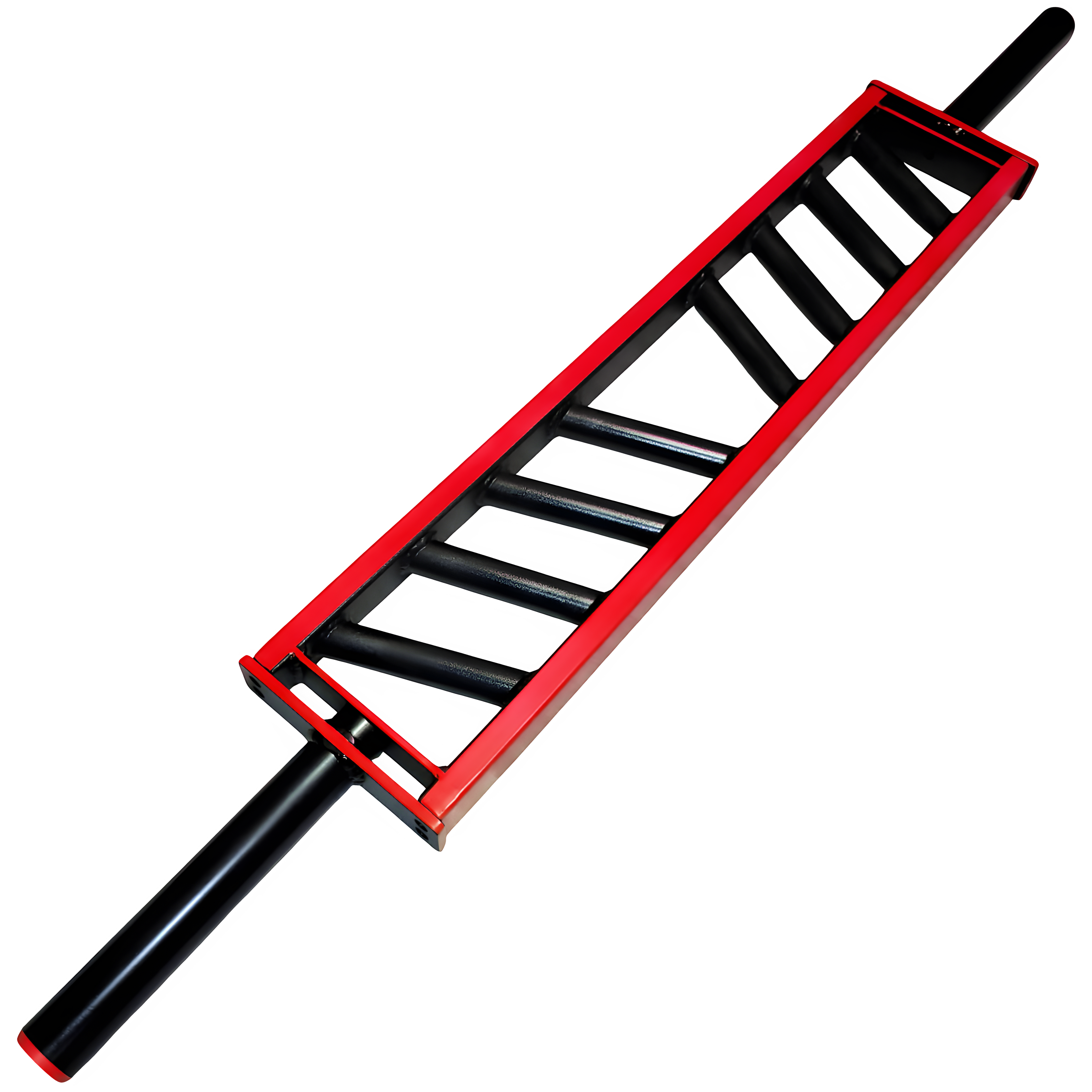 Swiss multi-grip barbell with 2 inch Olympic plate compatibility